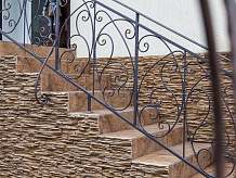 Отделка лестниц и порожков декоративным камнем фото 6