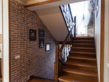 Лестницы, оформленные декоративным камнем фото 4
